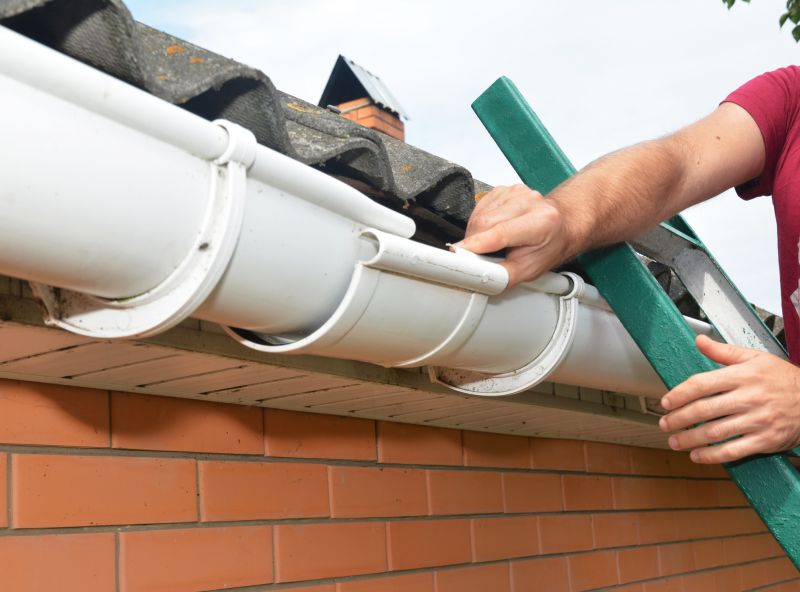 Church Gutter Repair detail