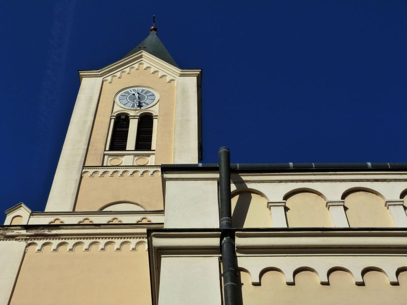 Church Gutter Repair detail