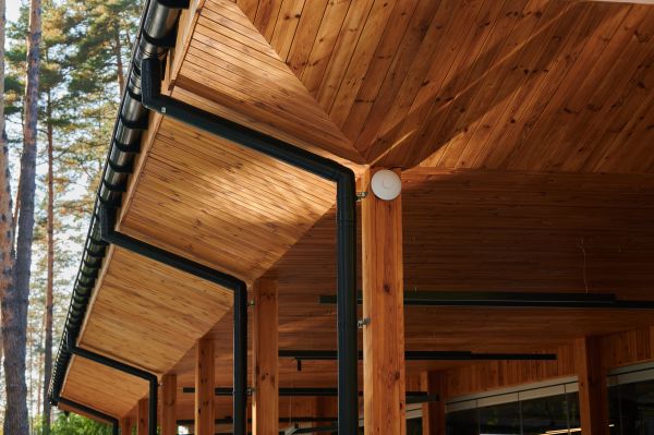Porch Gutter Installation in Advance
