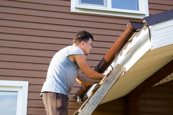 Porch Gutter Replacement in Advance
