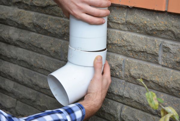 Drainage Downspout Repair in Advance