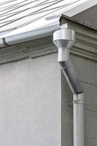 Galvanized Gutter Installation in Advance