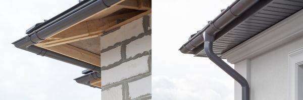 Wood Gutter Replacement in Advance