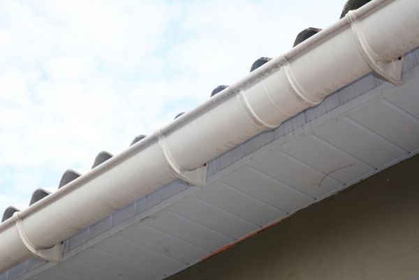 Plastic Gutter Installation in Advance