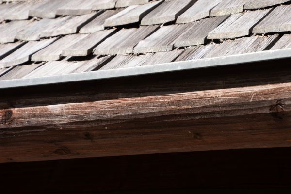 Wood Rain Gutter Installation in Advance